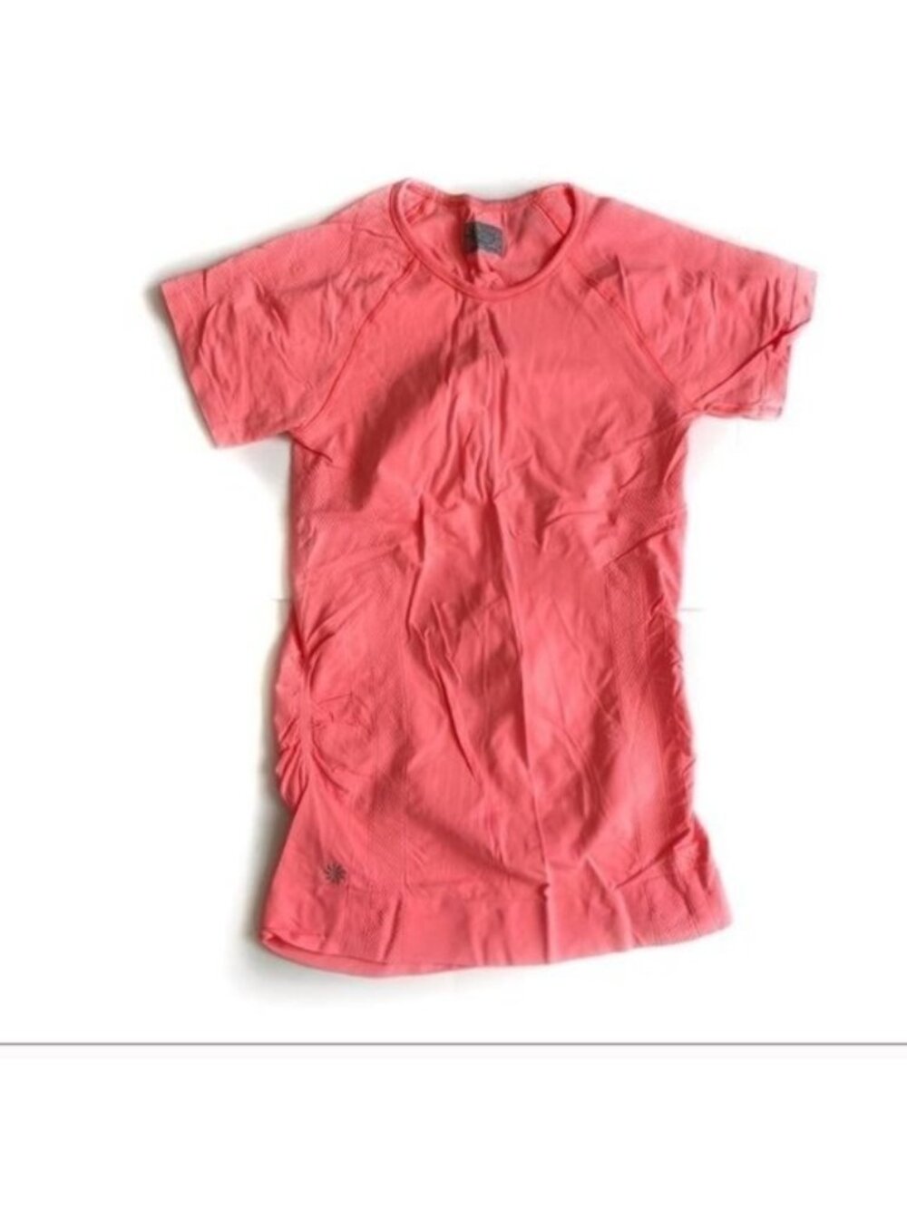 Athleta Pink Short Sleeve Fitted Athletic Top - S